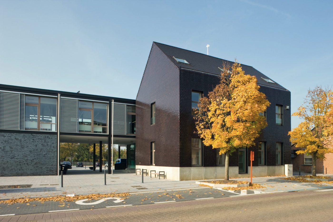 New construction utility in Noorderwijk