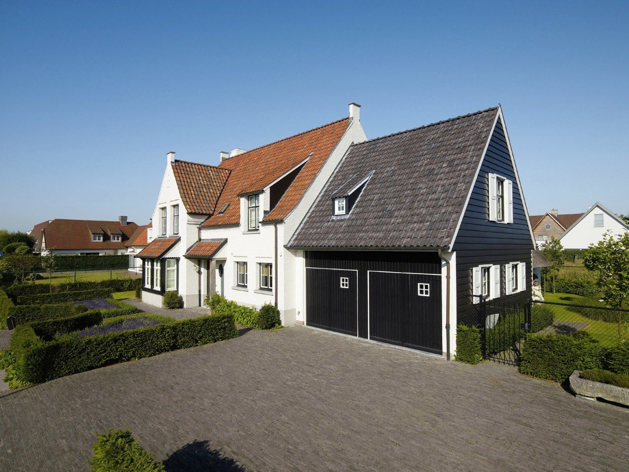 Pottelberg Oude Pottelbergse pan 451 vieilli rood + vieilli blauw gesmoord