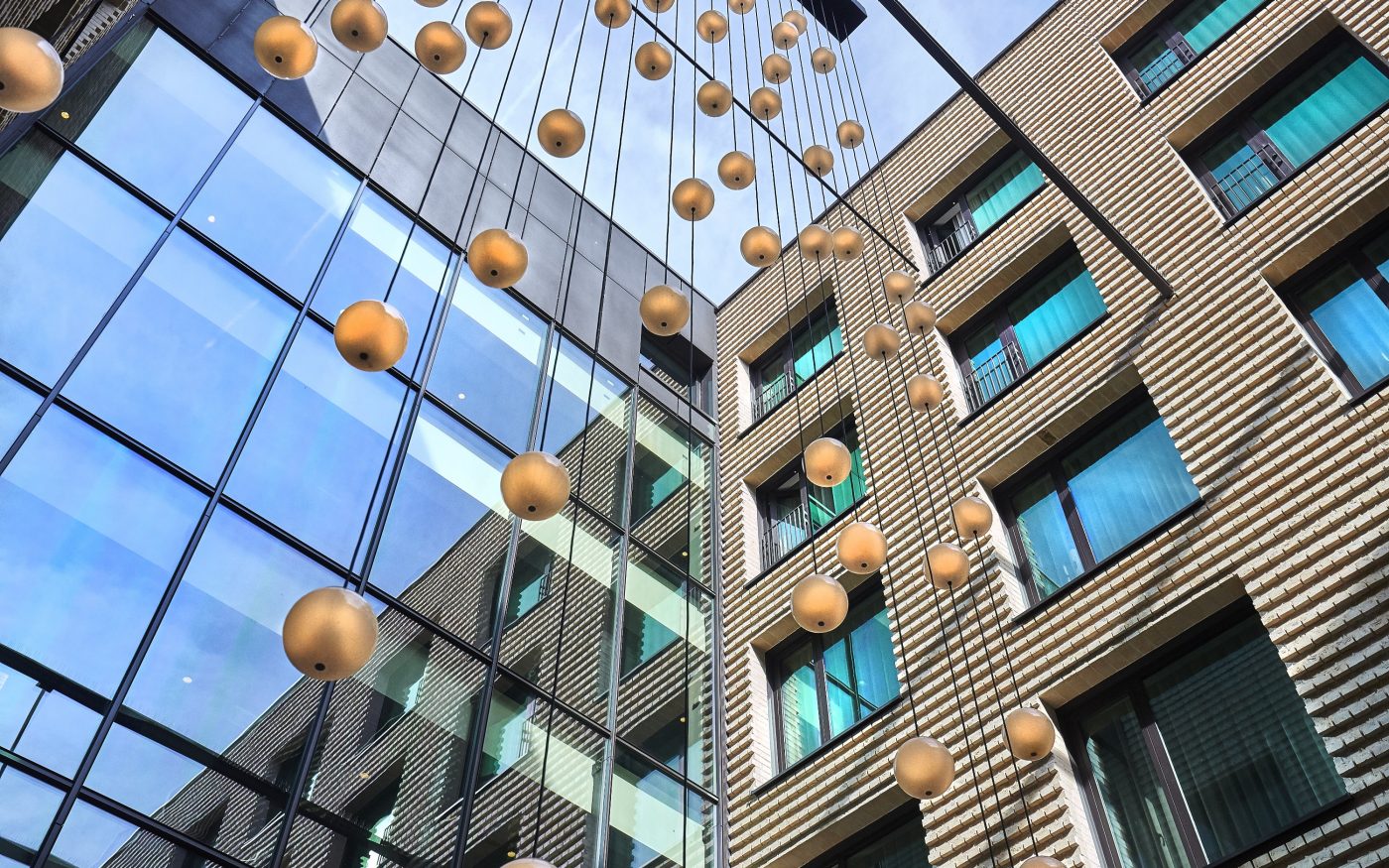 PURO hotel in Krakow Poland made with Binz 430 Terca brick