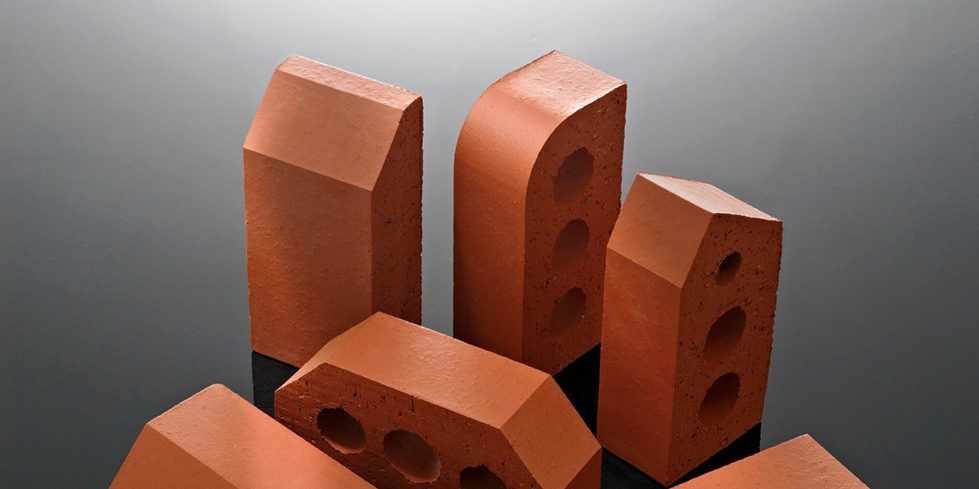 An assortment of Wienerberger special bricks. 