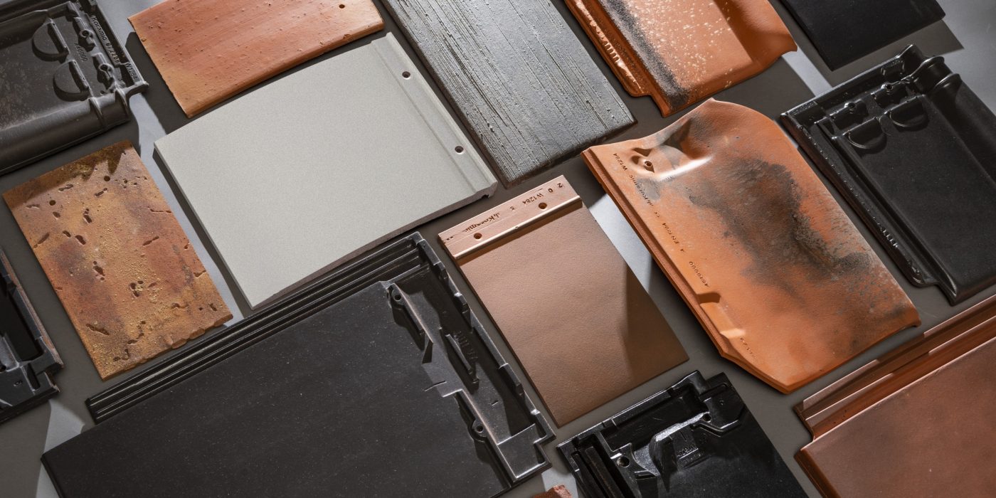 Packshot of multiple rooftiles