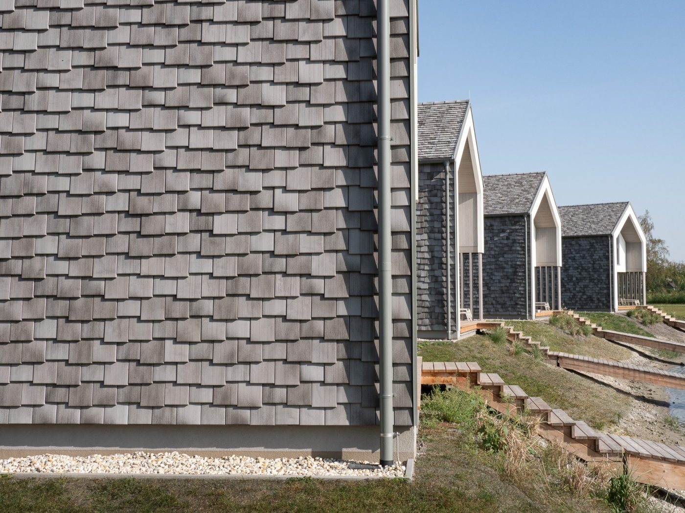  Hotel & Feriendorf VILA VITA Pannonia | Tondach Vintage in Engobe weiß-grau-antik