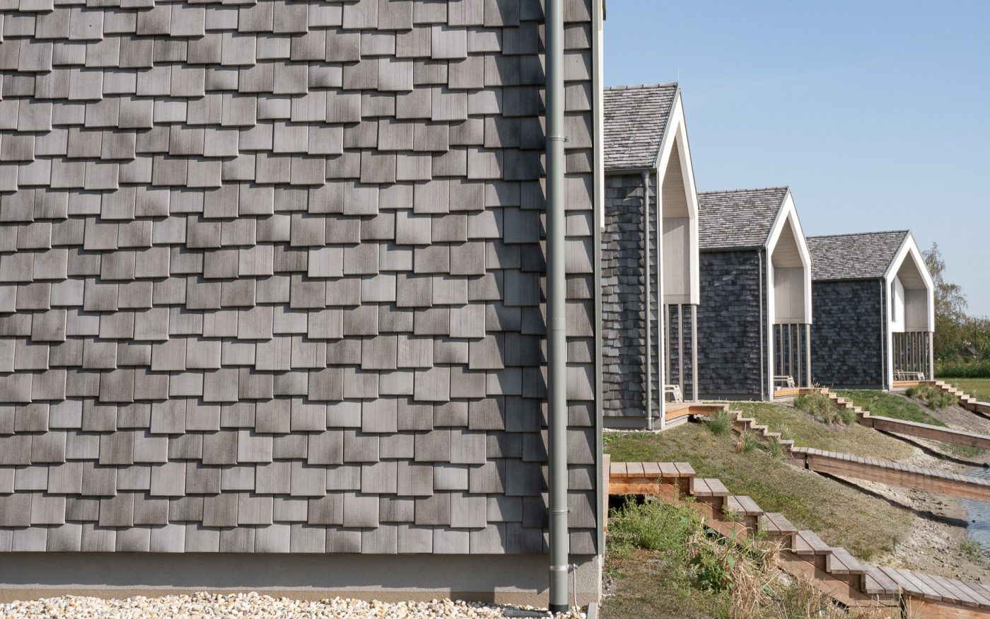  Hotel & Feriendorf VILA VITA Pannonia | Tondach Vintage in Engobe weiß-grau-antik