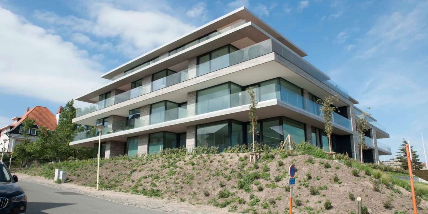 Struxura Prefabricated Wall - Reference Project Residence Lilly Rose in Oostduinkerke