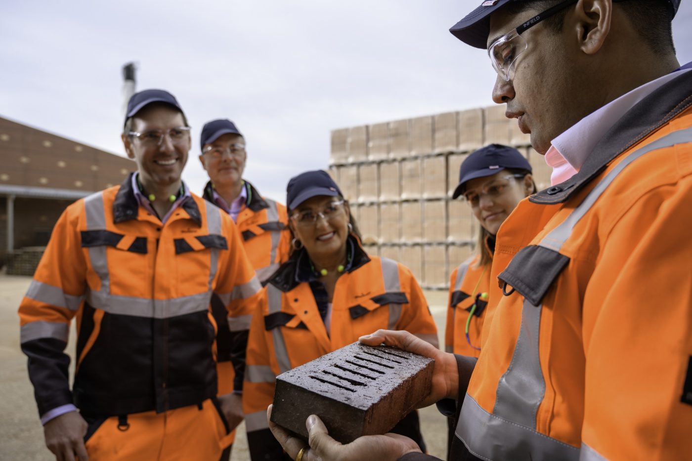 Product presentation for employees, Welcome days, guided tour