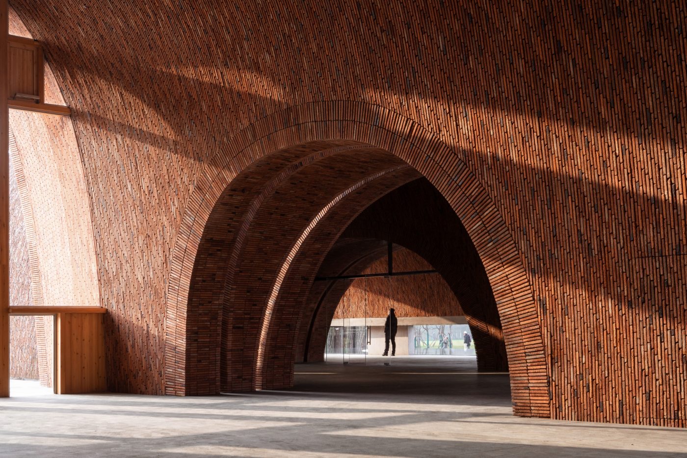 Jingdezhen Imperial Kiln Museum. Brick Award 22 Category "Sharing public spaces". Studio Zhu Pei. Outside view