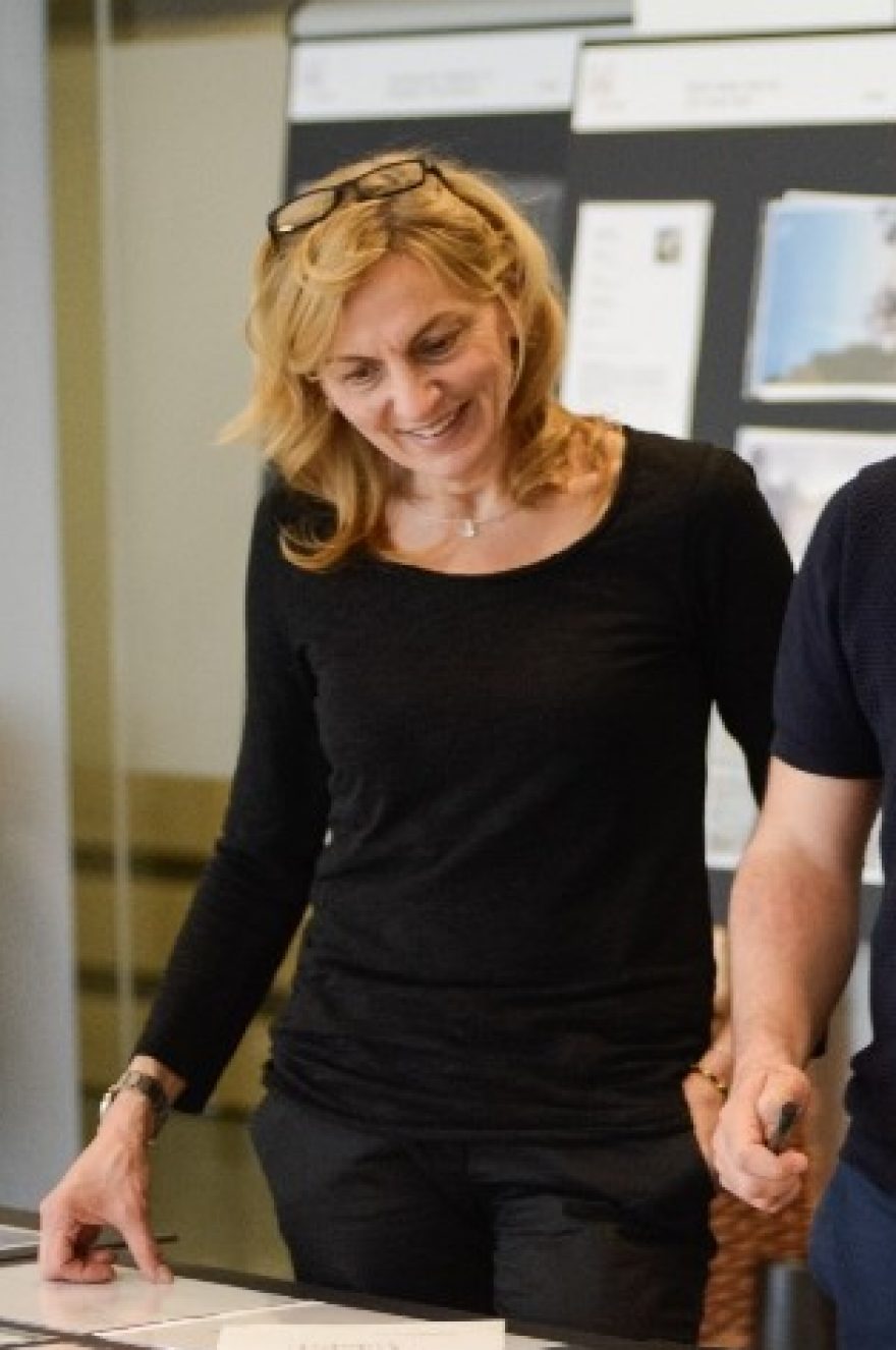 Photos of the Jury members at their meeting for the Brick Award 16. Jury members: Johan Anrys, Alfred Munkenbeck, Matija Bevk, Laura Andreini