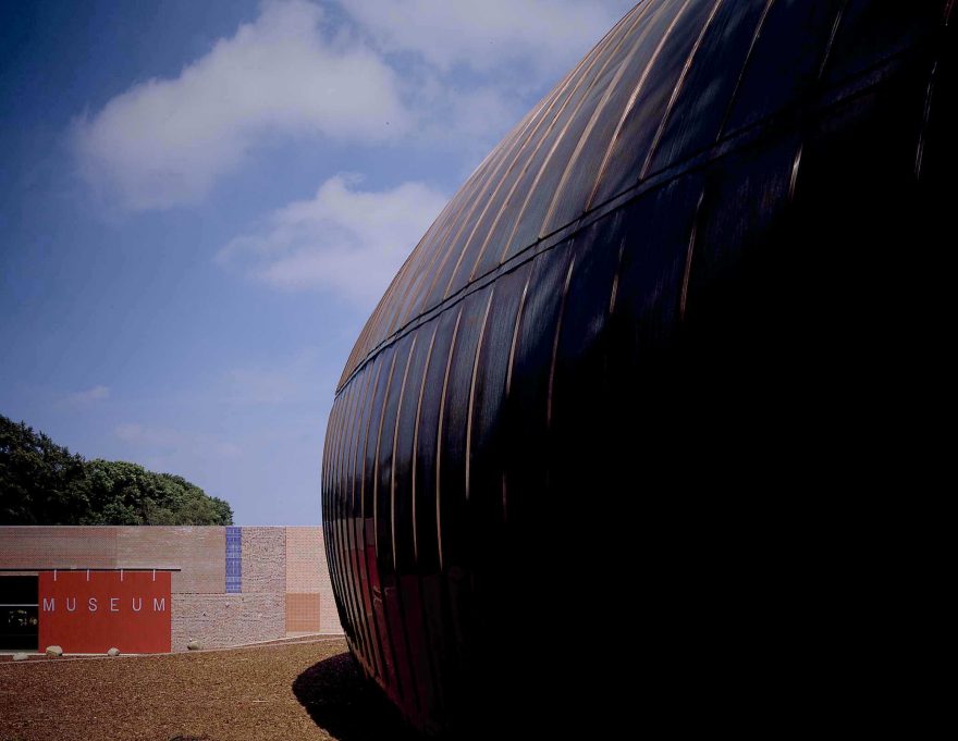 Open Air Museum with facing brick; Brick Award Nominee 2004; Mecanoo Architecten; Photo: Christian Richters