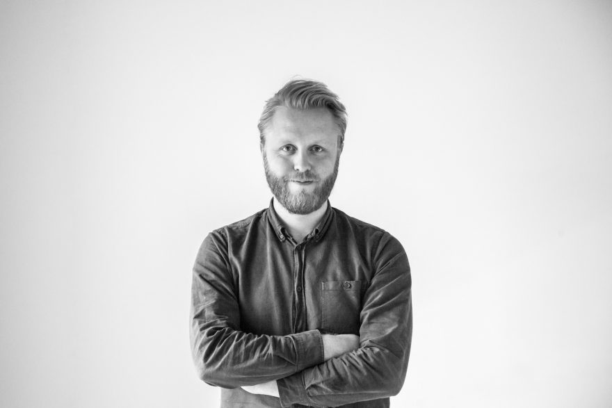 Black and white image of Nikolaj Harving, Project Manager at COBE Architects Denmark