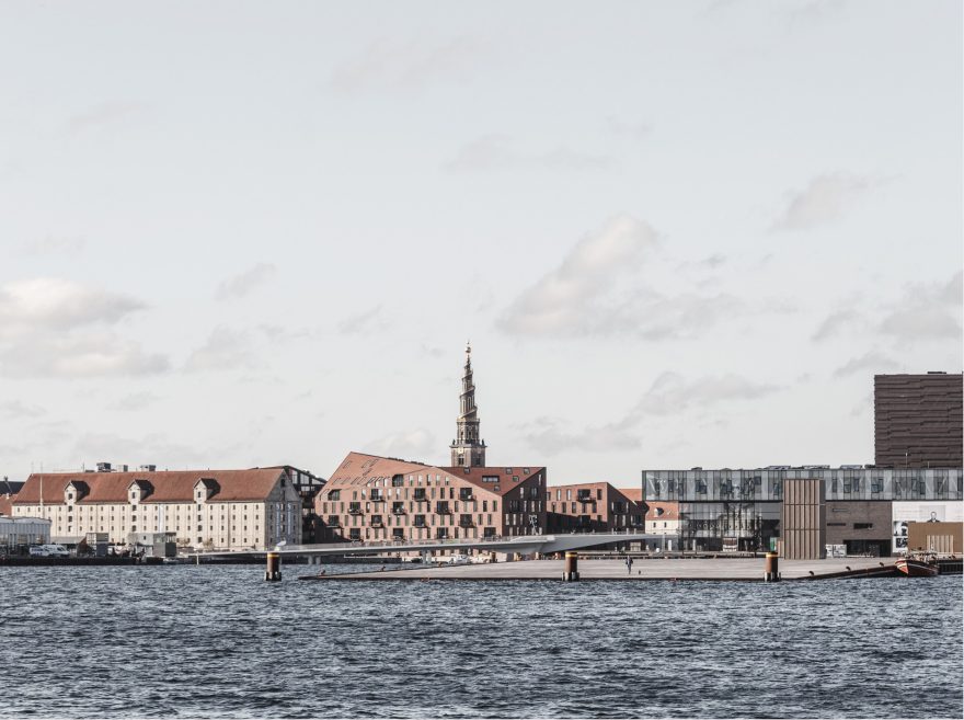 Kroyers Plads, with facing bricks, roof tiles, brick slips Brick Award nominee 18, Vilhelm Lauritzen Architects and COBE Coopenhagen, Thomas Scheel, Dan Stubbergaard, Photo: Rasmus Hjortshoj, COAST studio